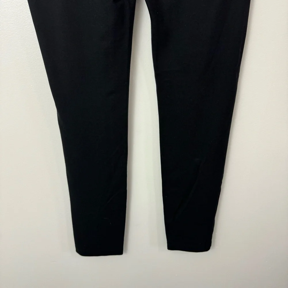 Athleta Black Skinny Ponte Stretch Knit Pants Size 12 - Picture 7 of 10